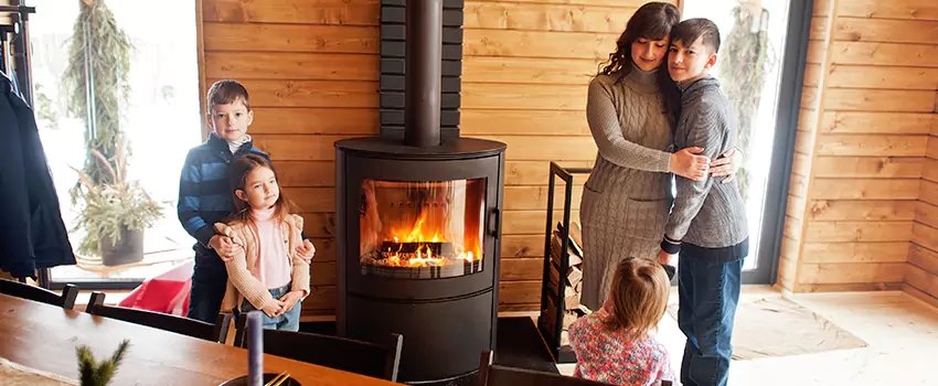 Morso Cast Iron Fireplace Insert Installation in North Loop, Minnesota