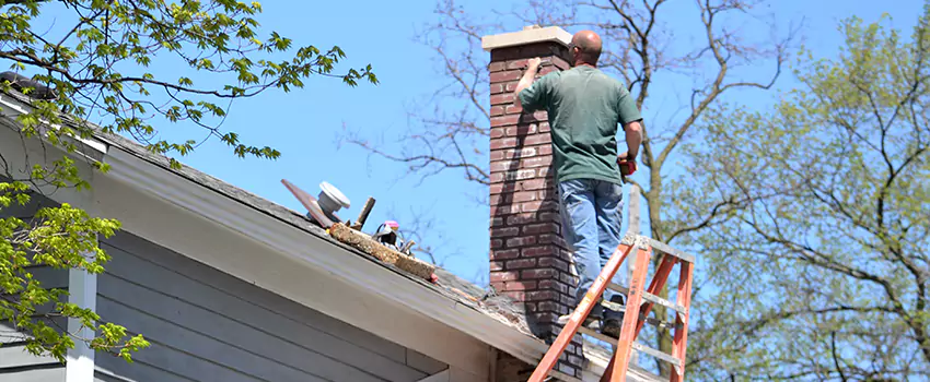 Vinyl and PVC Chimney Flashing Installation in Audubon Park, MN