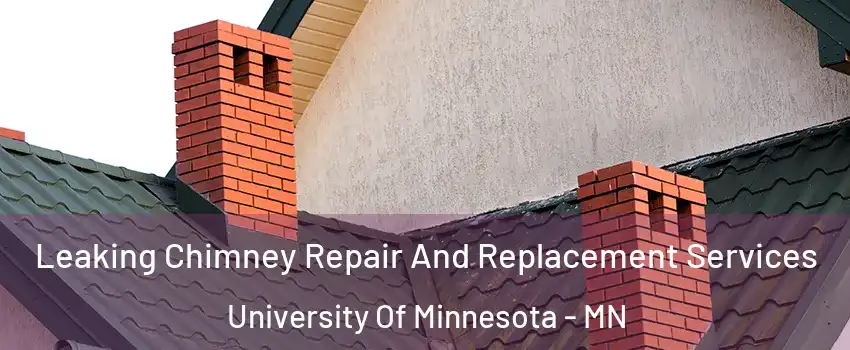 Leaking Chimney Repair And Replacement Services University Of Minnesota - MN