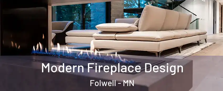 Modern Fireplace Design Folwell - MN