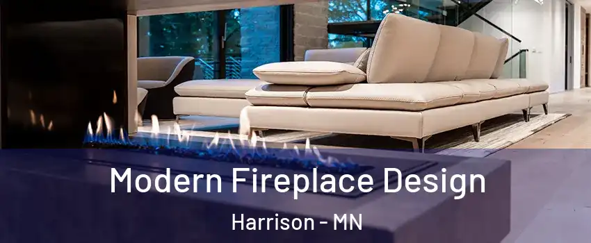Modern Fireplace Design Harrison - MN