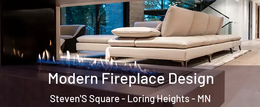 Modern Fireplace Design Steven'S Square - Loring Heights - MN