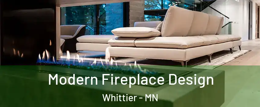 Modern Fireplace Design Whittier - MN