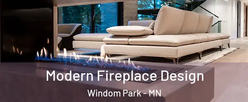 Modern Fireplace Design Windom Park - MN