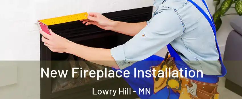 New Fireplace Installation Lowry Hill - MN