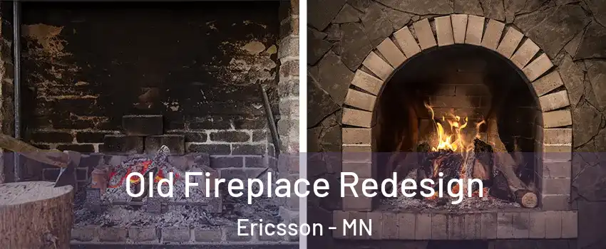 Old Fireplace Redesign Ericsson - MN