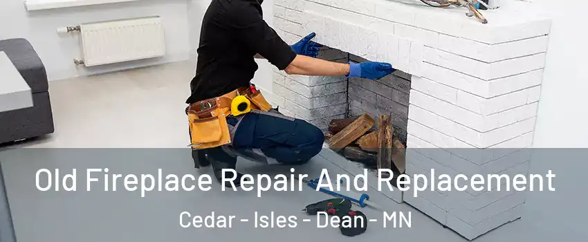 Old Fireplace Repair And Replacement Cedar - Isles - Dean - MN