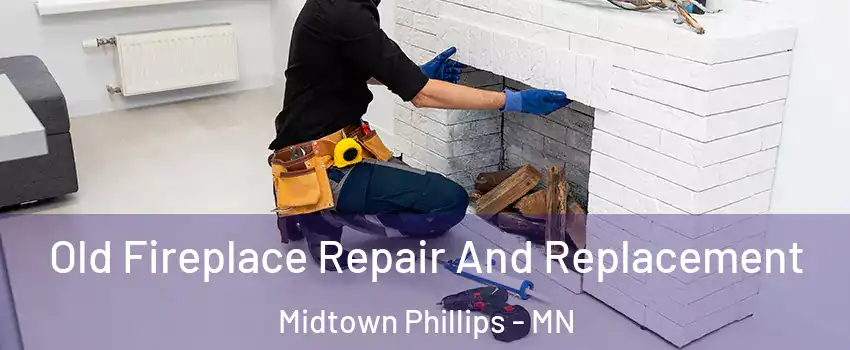 Old Fireplace Repair And Replacement Midtown Phillips - MN
