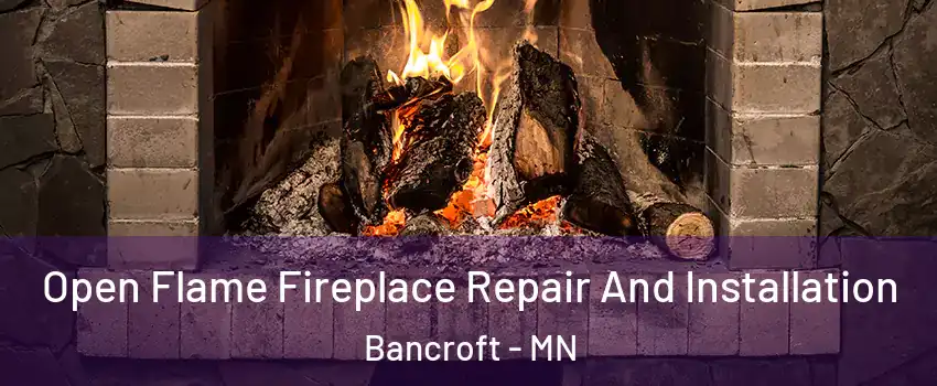 Open Flame Fireplace Repair And Installation Bancroft - MN