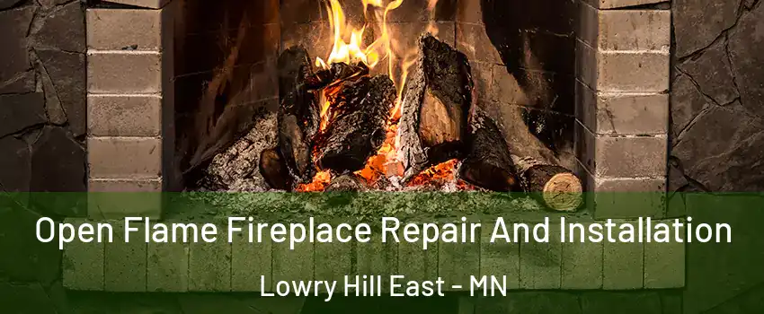 Open Flame Fireplace Repair And Installation Lowry Hill East - MN