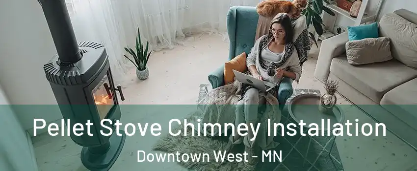 Pellet Stove Chimney Installation Downtown West - MN