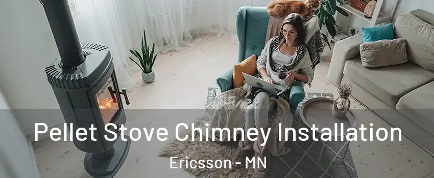 Pellet Stove Chimney Installation Ericsson - MN