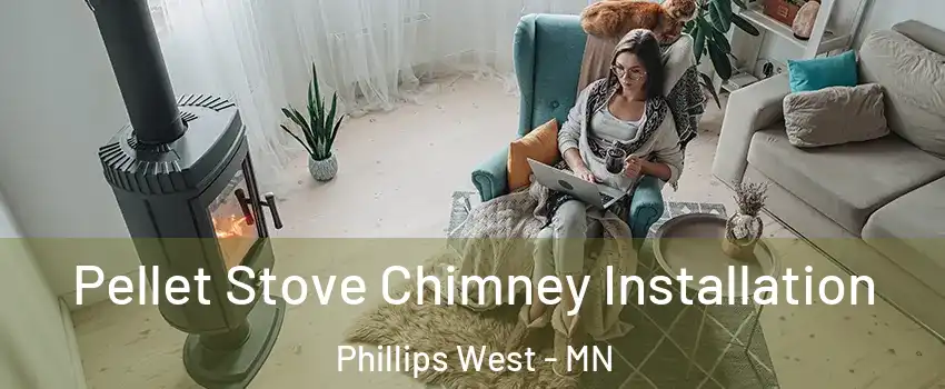 Pellet Stove Chimney Installation Phillips West - MN