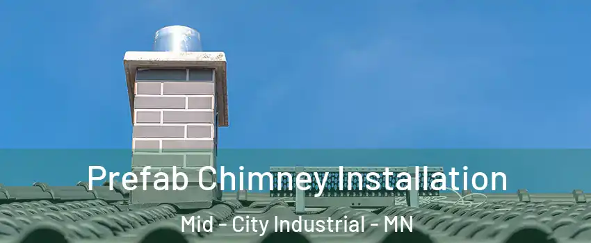 Prefab Chimney Installation Mid - City Industrial - MN