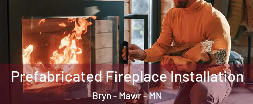 Prefabricated Fireplace Installation Bryn - Mawr - MN
