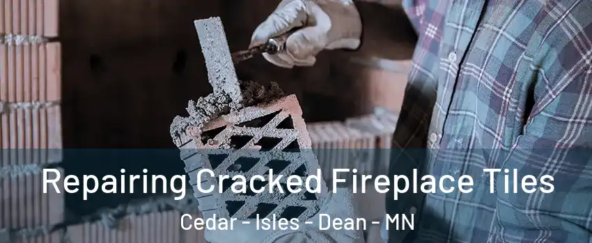 Repairing Cracked Fireplace Tiles Cedar - Isles - Dean - MN