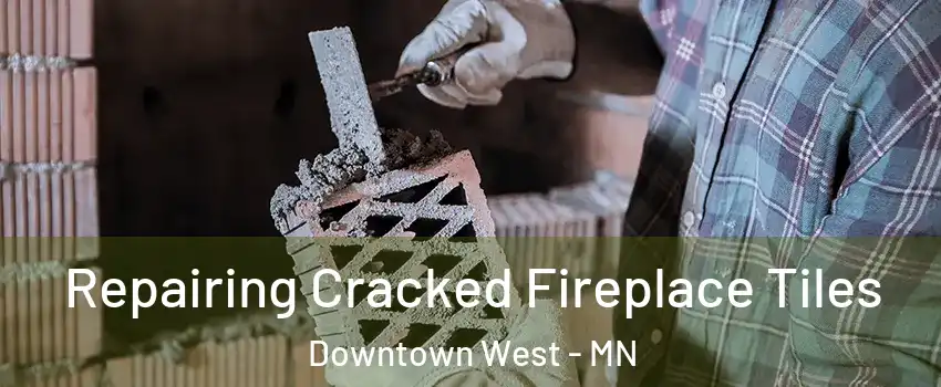 Repairing Cracked Fireplace Tiles Downtown West - MN