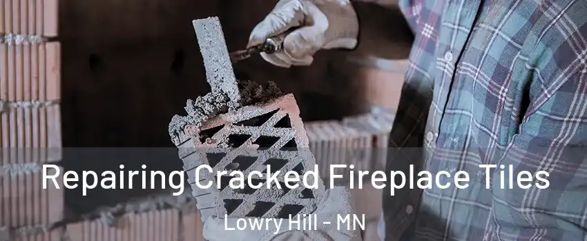 Repairing Cracked Fireplace Tiles Lowry Hill - MN