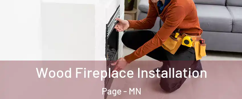 Wood Fireplace Installation Page - MN
