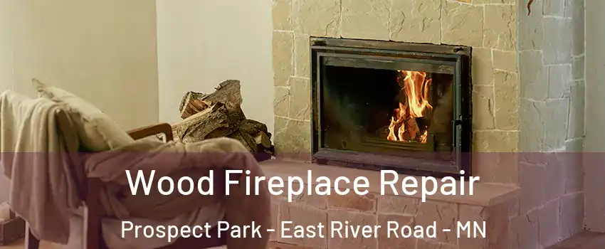 Wood Fireplace Repair Prospect Park - East River Road - MN